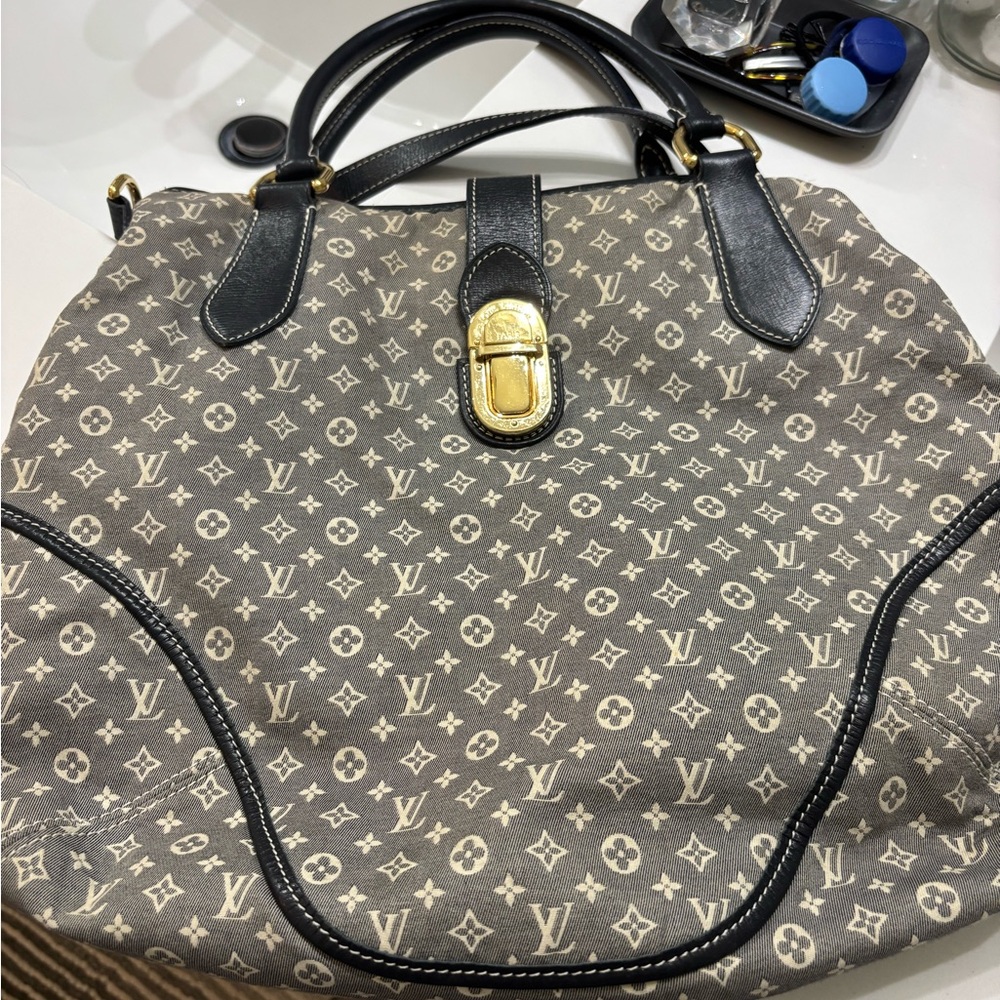 Louis Vuitton Monogram Idylle Elegie  in Gray and Navy AUTHENTIC!!!